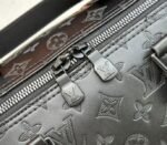 Louis Vuitton Monogram Shadow Leather Keepall Bandouliere 50 In Black - Image 7