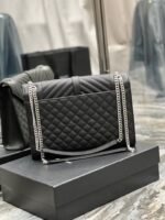 Replica Saint Laurent Envelope Large Bag Noir - Image 7