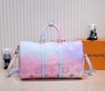 Louis Vuitton Spring 2022 Keepall 45 Luggage In Sunrise Pastel - Image 3