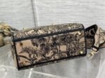 Dior Lady D-Lite Medium Bag Fake in Beige Toile de Jouy Voyage Embroidery - Image 3