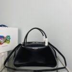 Prada Supernova Medium Bag Knockoff in Black Brushed - Image 3
