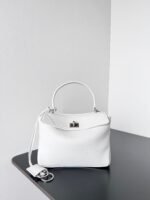 Knockoff Balenciaga Rodeo Mini Bag White Calfskin - Image 3
