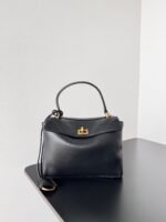 Knockoff Balenciaga Rodeo Mini Bag Black Calfskin - Image 3
