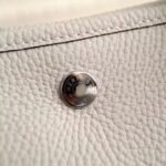 White Top Replica Hermes Garden Party 30cm Crisp Canvas Bag - Image 8