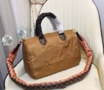 Louis Vuitton Econyl Regenerated Nylon Speedy Bandouliere 30 Handbag In Beige - Image 2