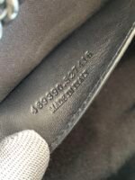 KATE SMALL CHAIN BAG IN GRAIN DE POUDRE EMBOSSED LEATHER - Image 3