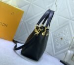 Louis Vuitton Monogram Empreinte Leather Bundle Bag In Black - Image 3