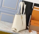 Louis Vuitton Low Key Cabas MM Bag In Quartz White - Image 3