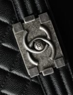 Chanel Boy Sliver Hardware Caviar Cow Leather - Image 2