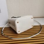 White Prada Medium Panier Bag Replica - Image 2