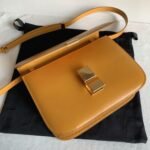 Top Quality Knockoff Celine Classic Box Medium Bag In Yellow - Image 9