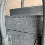 Celine Nano Luggage Tote Bag Faux in Kohl - Image 5