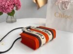 Top Quality Replica Chloe Small Woody Tote Bag In Orange Felt - Image 5