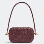 Fake Bottega Veneta Knot Minaudiere On Strap Barolo Foulard Intreccio