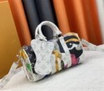 Louis Vuitton J Hope X Keepall Bandouliere 25 Multicolor Travel Bag In Two Eyes Patches - Image 2