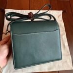 Best Knockoff Hermes Mini Sac Roulis Handbag Green - Image 8
