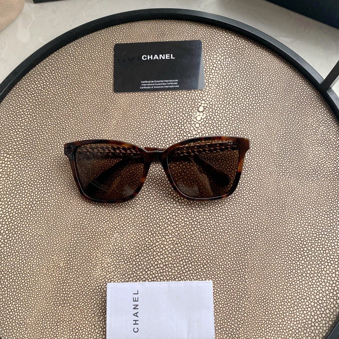 78588DEF-086F-B91C-8B3A-AE82EDBE0FFE.jpg CHANEL Sunglasses - Image 1