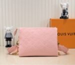 Louis Vuitton Coussin PM Bag In Light Pink With Jacquard Strap - Image 3