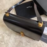 Replica Saint Laurent Le Carre Satchel Bag Black - Image 2