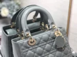 Dior Lady Dior Medium Bag Imitation in Grey - Image 2