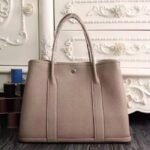 Grey Replica Hermes Garden Party 30cm Classic Canvas Tote