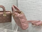 Dior Lady D-Joy Medium Bag Replica in Peony Pink - Image 3