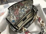Dior Lady D-Lite Medium Bag Faux in Mille Fleurs Embroidery - Image 8
