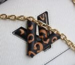 Louis Vuitton Epi Leather Jungle Edition Twist MM Bag In Optic White - Image 9