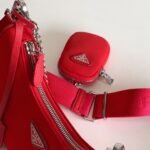 Prada Re-Edition Shoulder Bag Replica in Red - Image 3