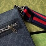 GG Black small messenger bag - Image 7