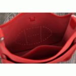 Red Evelyne III PM Bag Fake Luxury Hermes Casual Tote - Image 4
