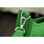 Bamboo Color Fake Luxury Hermes Evelyne III PM Crossbody Bag - Image 7