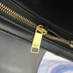 Top Quality Faux Celine Triomphe Medium Bag In Black - Image 9