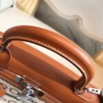 De Camp Dechainee Toile Replica Designer Hermes Kelly 28cm Limited Edition - Image 5