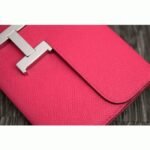 Peach knockoff Hermes Constance wallet - Image 5