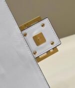 Top Quality Knockoff Fendi Large Baguette Bag In White FF - Image 6