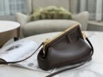 Top Quality Knockoff Fendi First Medium Bag In Dark Brown Nappa Leather - Image 5