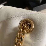 PUFFER SMALL BAG IN QUILTED SUEDE - Image 6