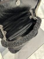 NIKI BABY CHAIN BAG IN CROCODILE-EMBOSSED LEATHER - Image 4