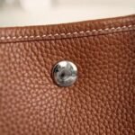 Brown Knockoff Hermes Garden Party 36cm Practical Canvas Tote - Image 3