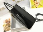 Dior Lady Dior Large Bag Replica in Black - Image 5