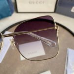 Gradient GG Metal & Acetate Butterfly Sunglasses - Image 4