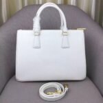 White Prada Galleria Large Bag Top Quality - Image 7