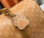 Louis Vuitton Monogram Heritage Canvas Keepall Bandouliere 45 In Yellow - Image 9