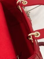 Dior Small Lady Dior My ABCDior Bag Fake in Red - Image 4