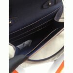 Sapphire replica Hermes Clic wallet with strap - Image 5