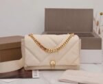 Knockoff Bvlgari Serpenti Cabochon Medium Bag White Calfskin - Image 5