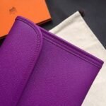 Cyclamen Replica 1:1 Hermes Jige Elan 29 Bright Pink Clutch - Image 2