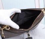 Louis Vuitton Monogram Canvas Odeon MM Bag In Black - Image 3