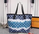 Louis Vuitton Seasonal Escale Neverfull MM Tote In Blue - Image 4